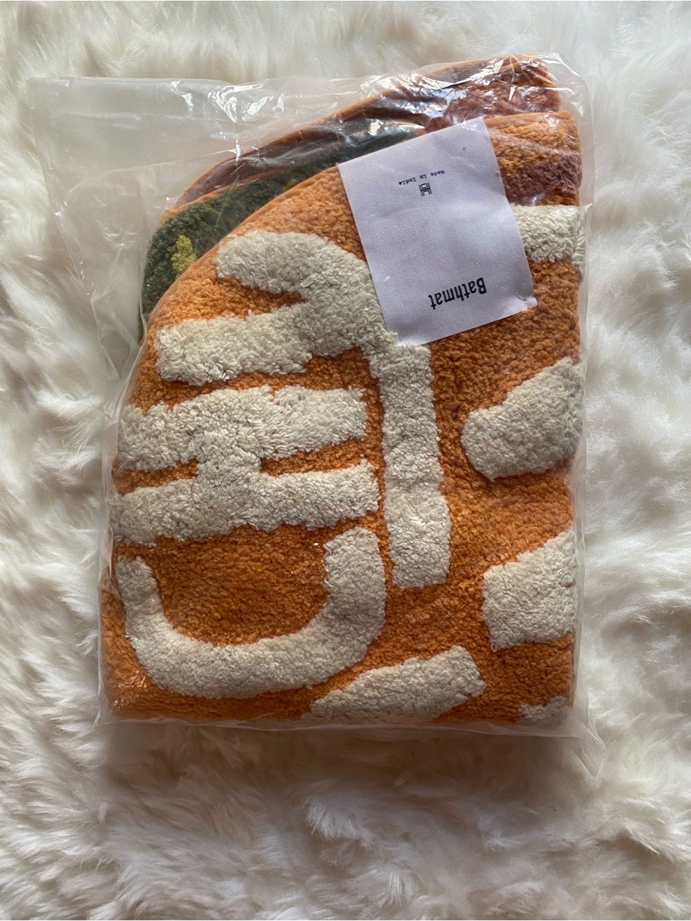 🍑NWT🍑 Urban Outfitters Peachy Clean Bath Mat - Picture 6 of 14
